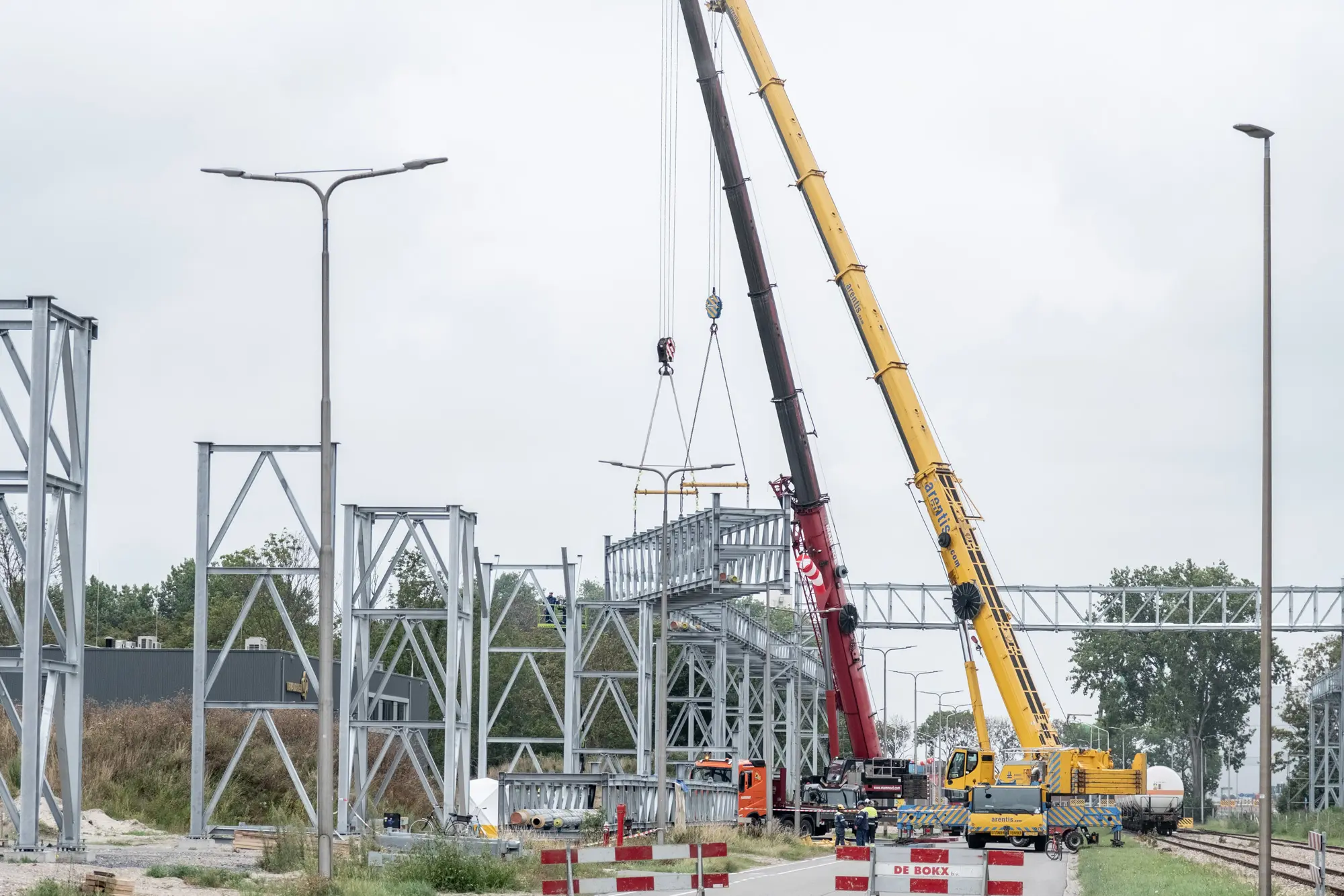 Yara CCS project Ferris Structural Steel - Heavy lifting