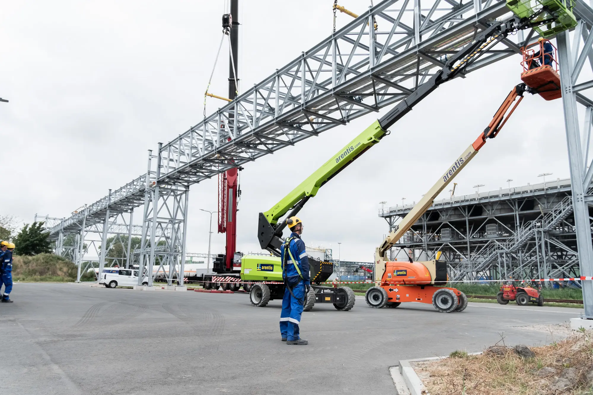 Yara CCS project Ferris Structural Steel - Installation
